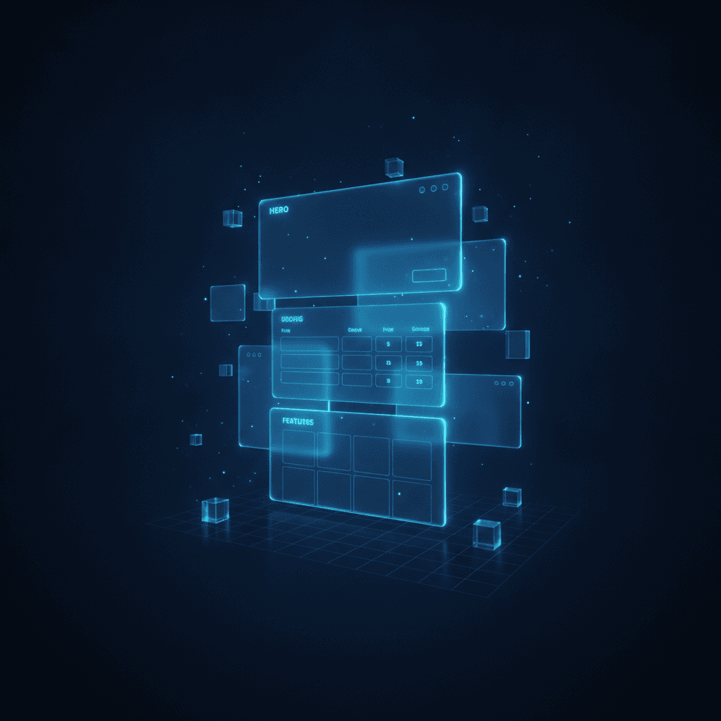 Passage Couvert Webflow Section Kit — cover artwork