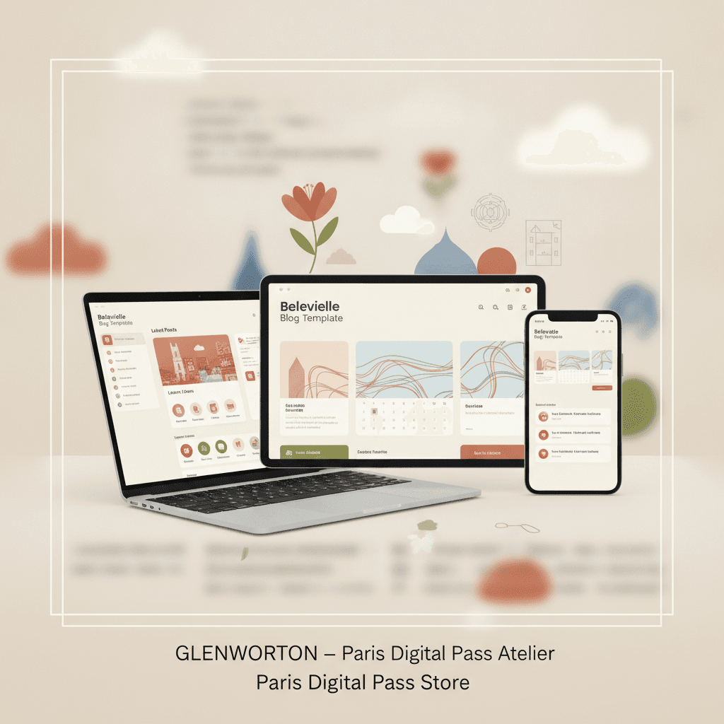 Belleville Blog Template for Notion
